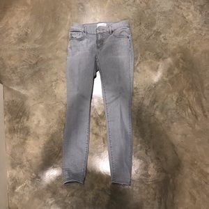 LOFT Gray Skinny Jeans